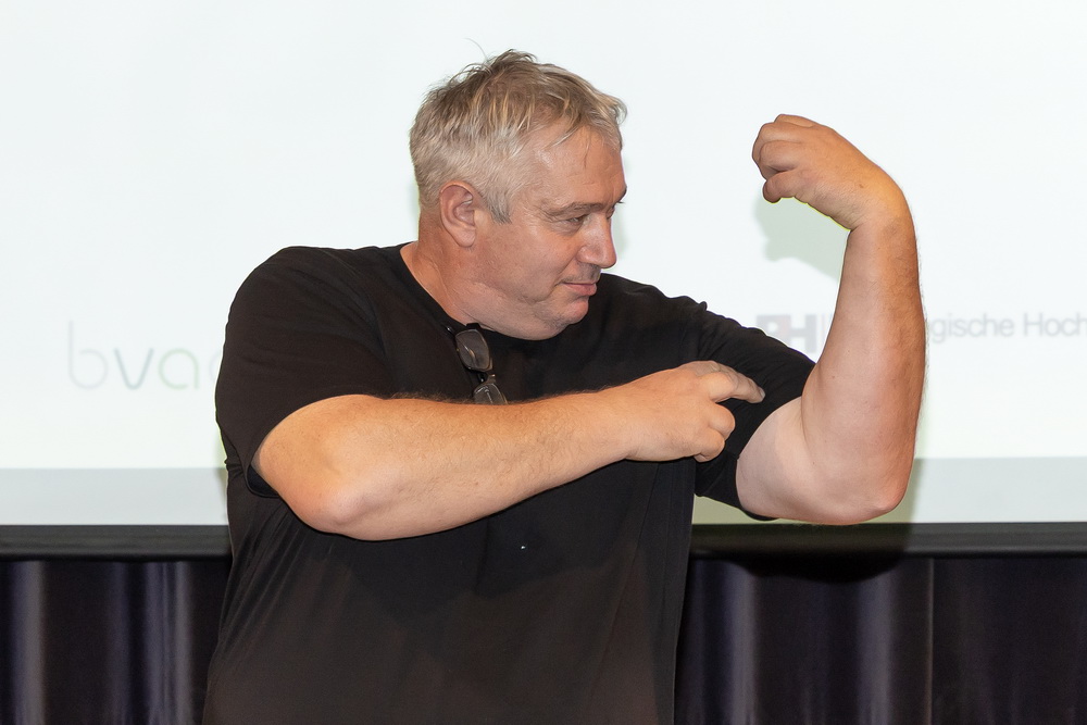 Auftritt im Auftrag der BVAEB in Wien, November 2025