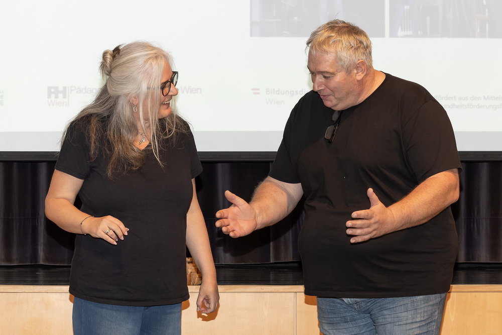 Auftritt im Auftrag der BVAEB in Wien, November 2025