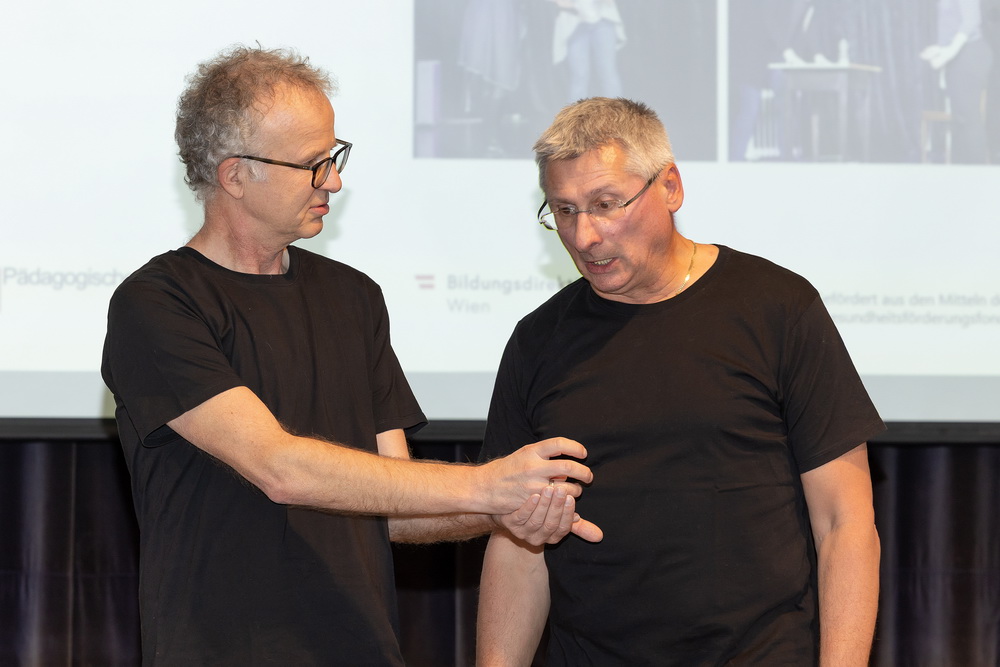 Auftritt im Auftrag der BVAEB in Wien, November 2025