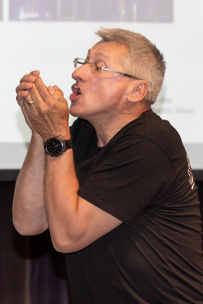 Auftritt im Auftrag der BVAEB in Wien, November 2025